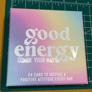 Good Energy Comin’ Your Way Cards 24 Cards to Inspire Positive Attitude Every D
